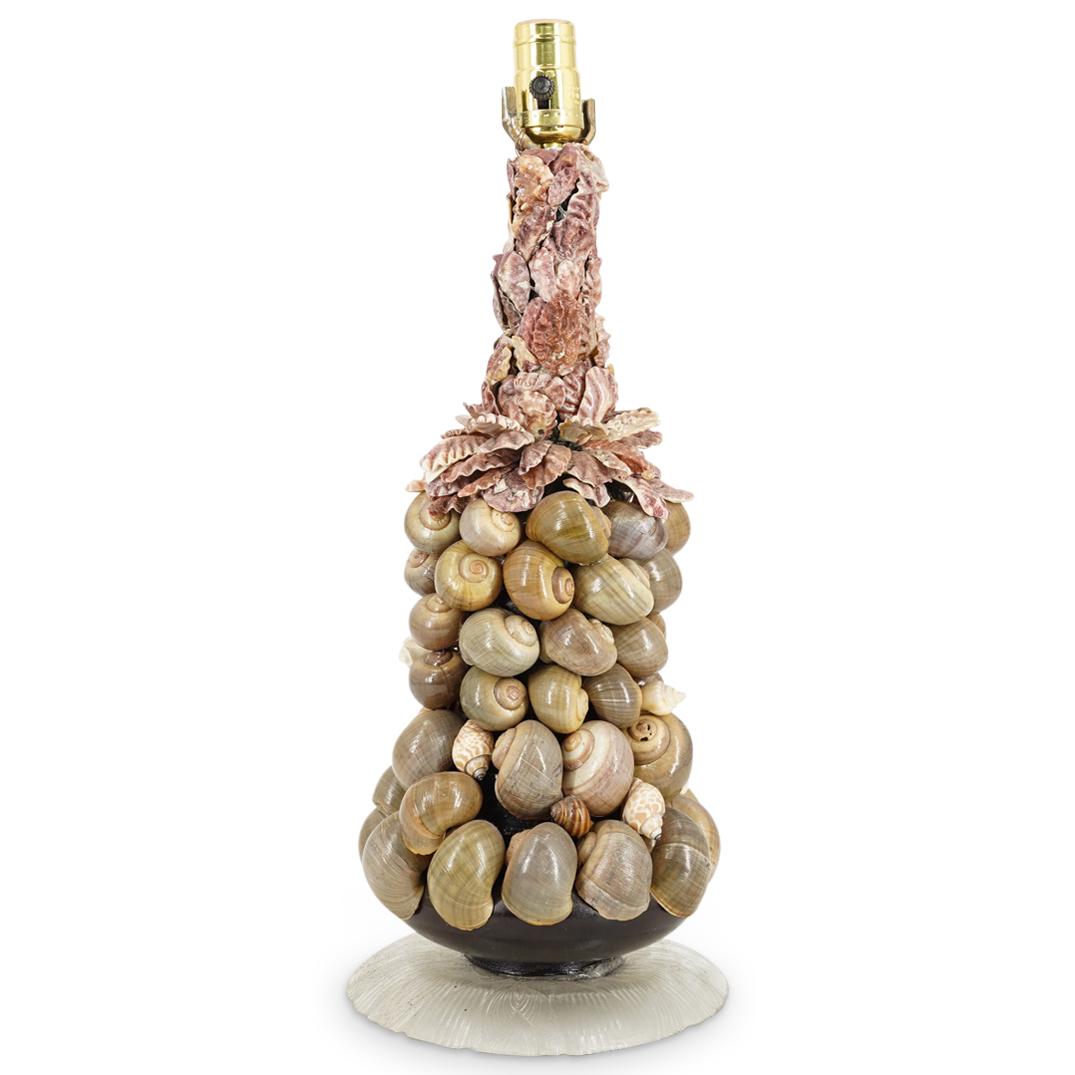 Antique Snail Table Lamp (1 of 5)