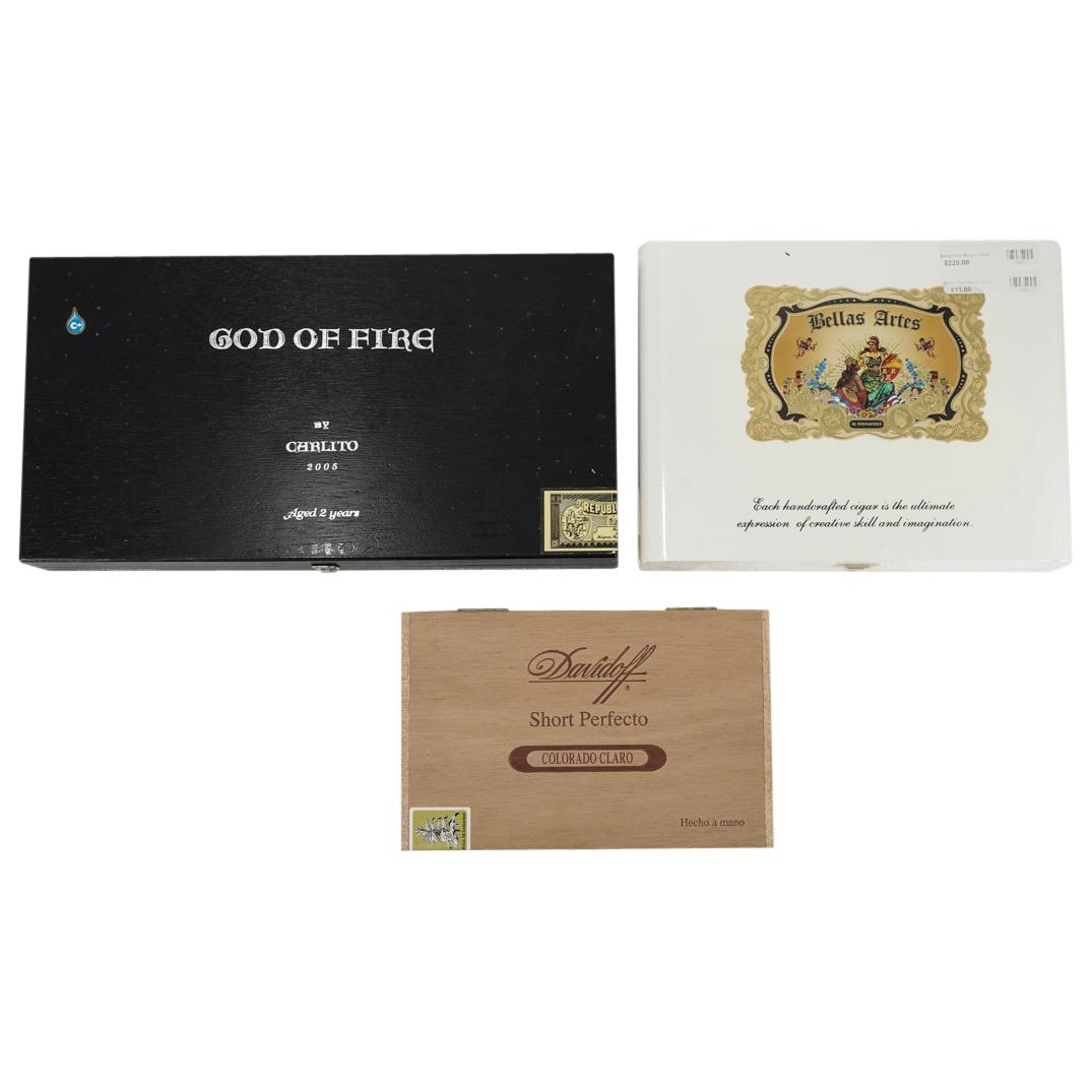 (3 Pc) Nicaraguan And Dominican Cigars In Sealed Boxes (1 of 9)