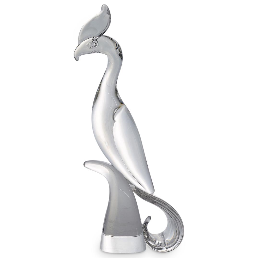 Steuben Lloyd Atkins Crystal Glass Phoenix Sculpture (1 of 4)