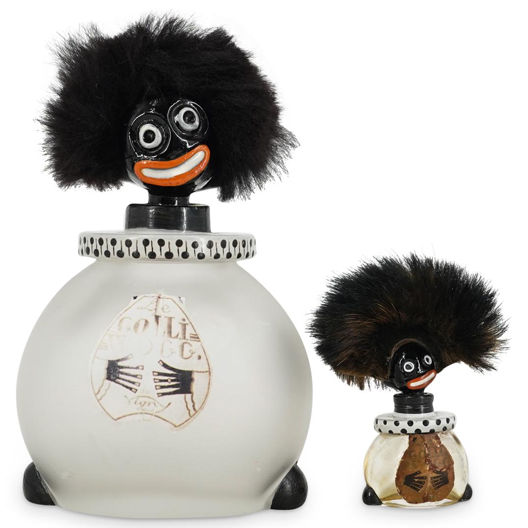 (2 Pc) Vigny Le Golliwogg Perfume Bottles (1 of 6)