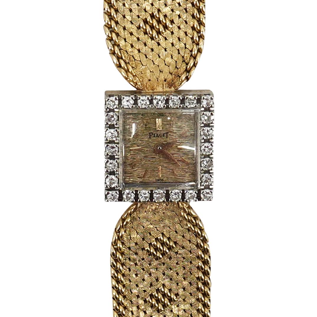 Vintage Piaget Diamond and 18k Gold Watch (1 of 7)