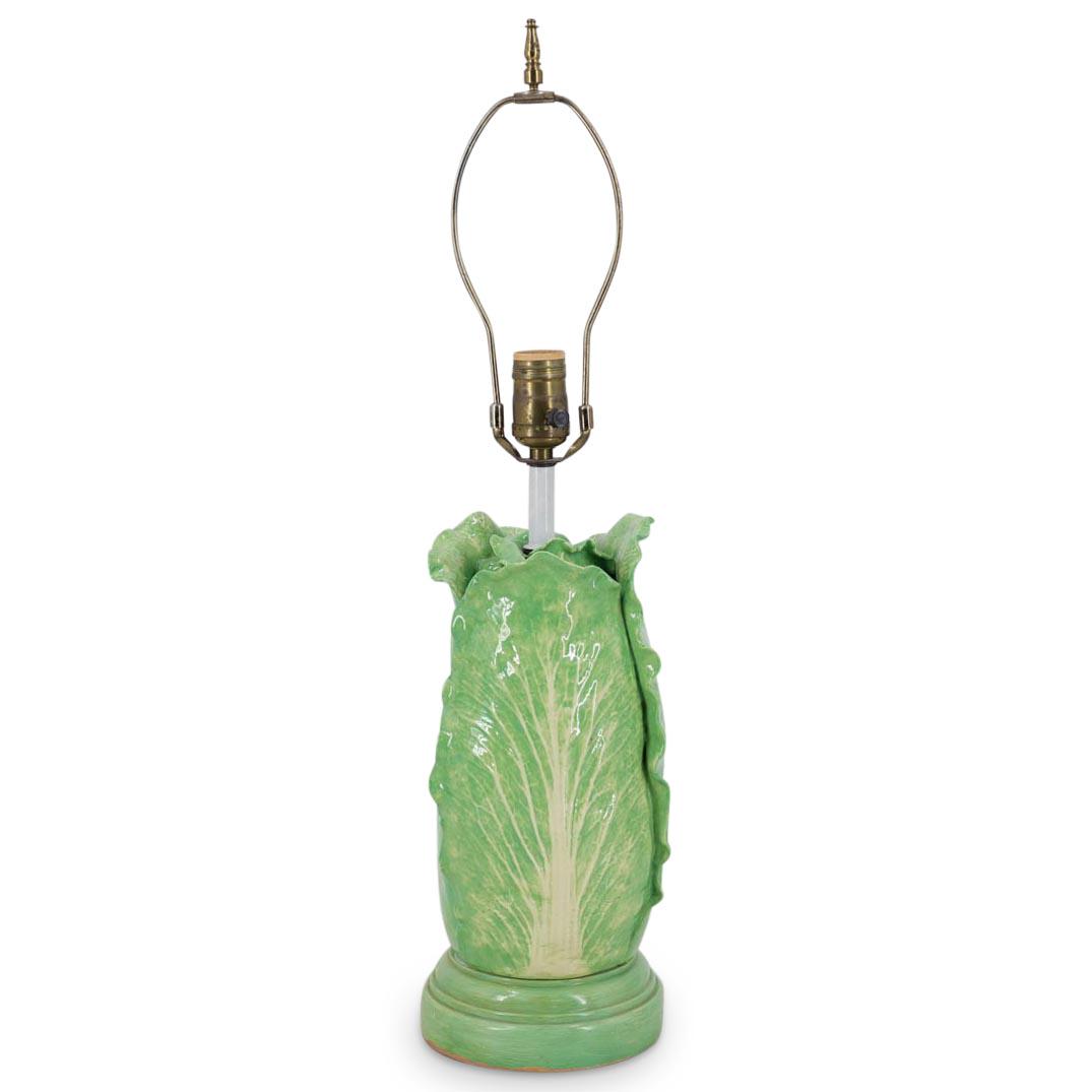 Dodie Thayer "Lettuce Leaf " Table Lamp (1 of 5)