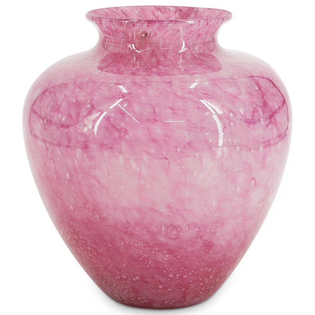 Antique Steuben Pink Cluthra Vase (1 of 7)
