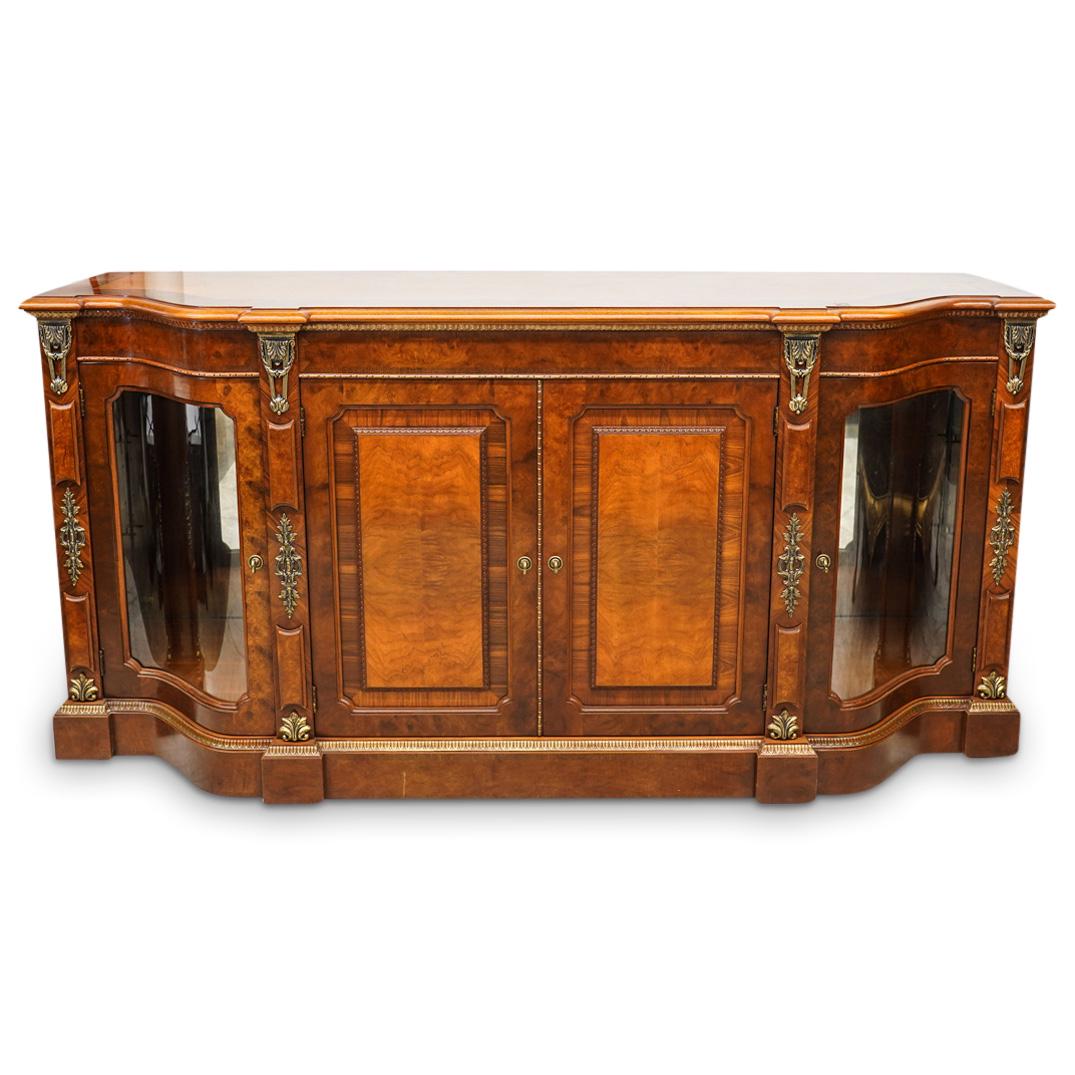 Henredon "Grand Provenance" Mahogany Burlwood & Parquetry Buffet (1 of 16)