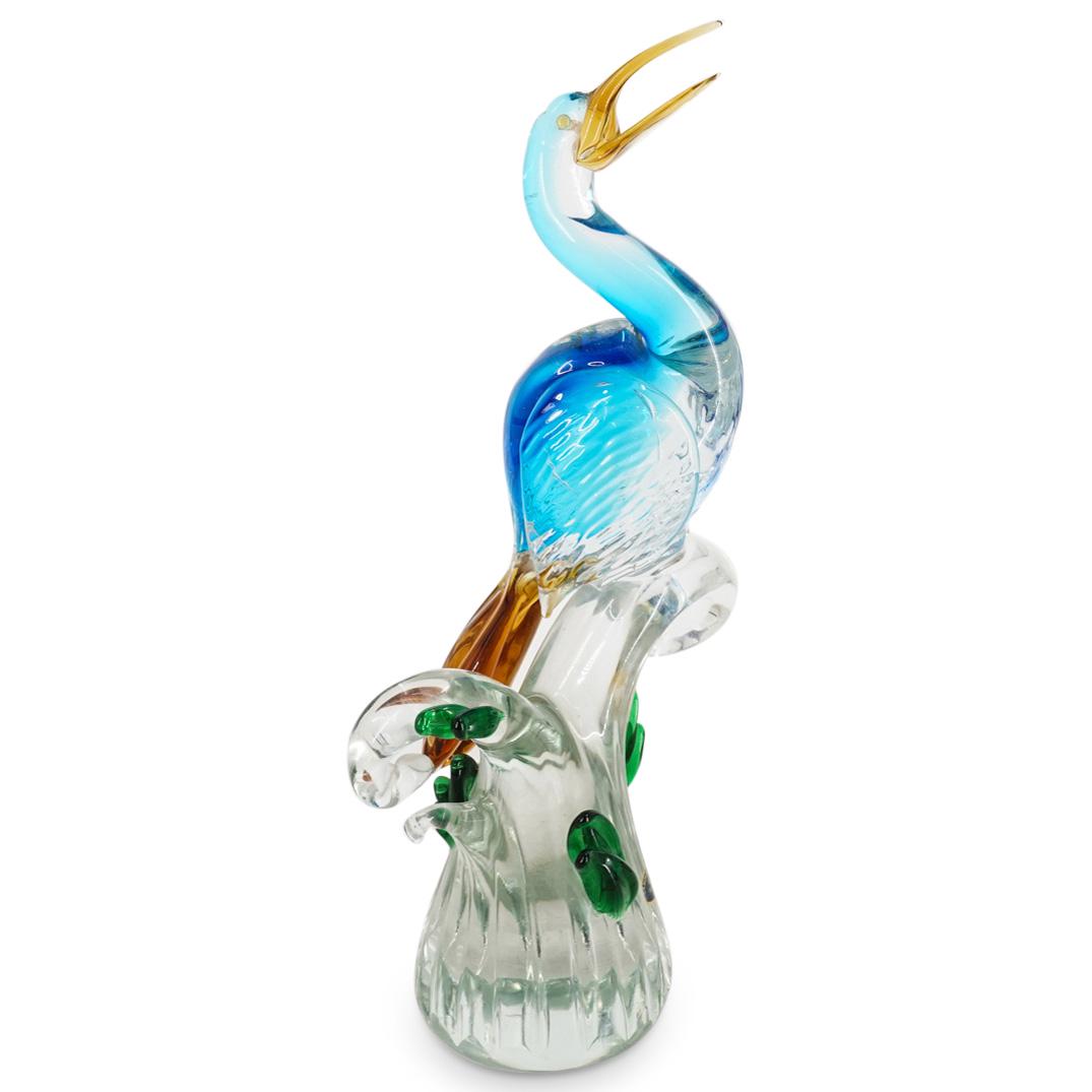 Large Murano Art Glass Bird Sculpture (1 of 6)