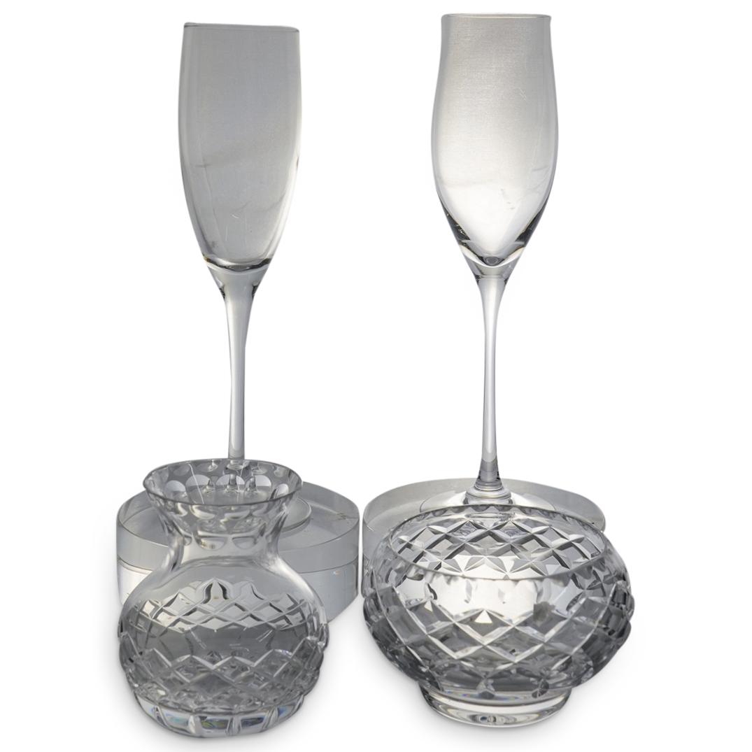 (4Pc) Cartier Crystal Flutes & Vases (1 of 9)