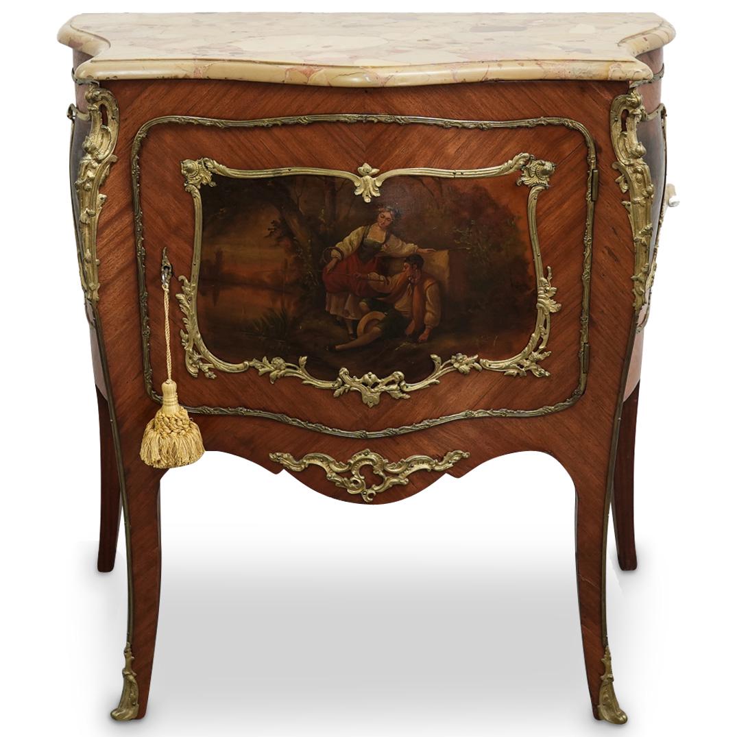 Antique French Marble Topped Commode (1 of 13)