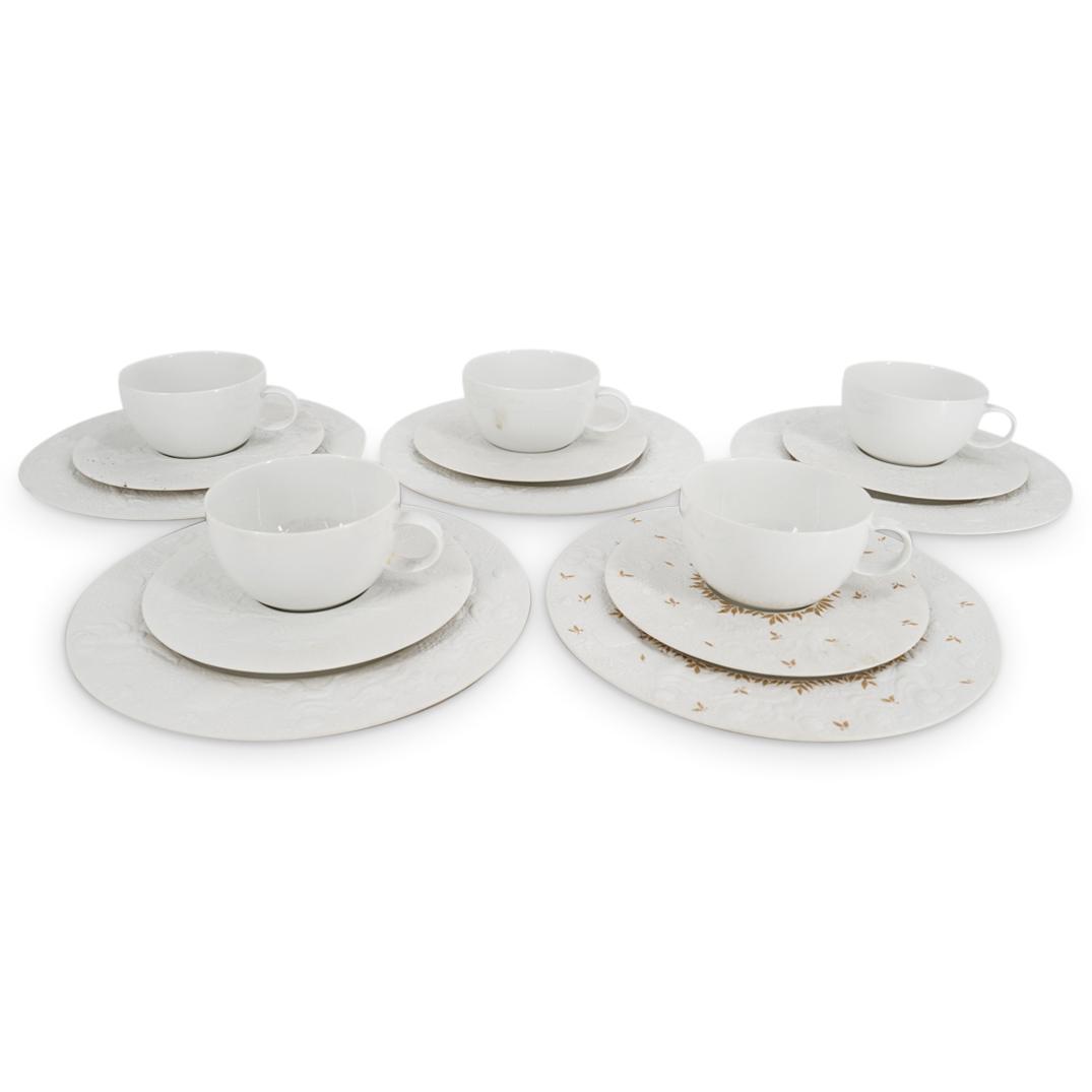 (15Pc) Rosenthal Die Zauberflote Porcelain Tea Cup Set (1 of 13)