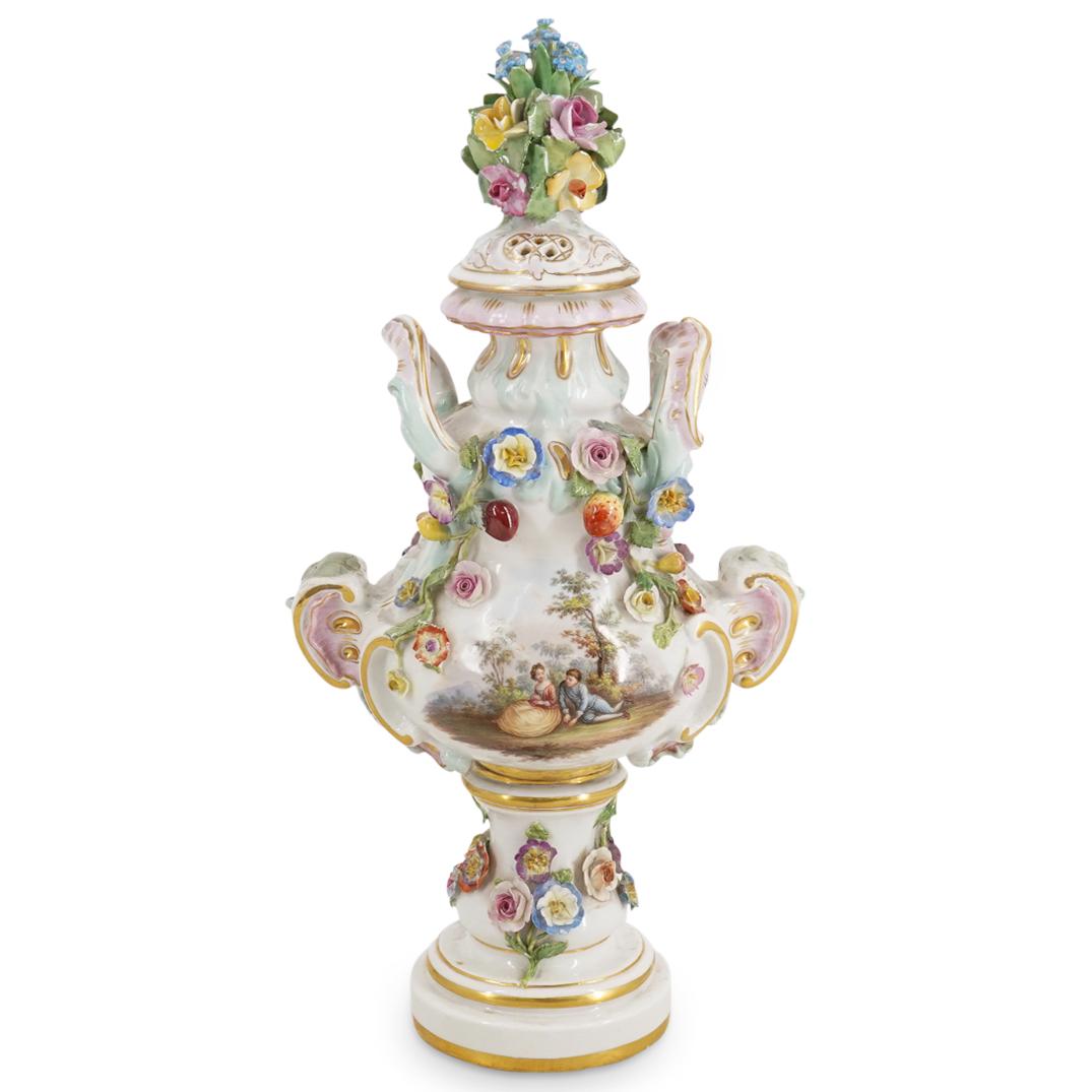 Antique Meissen Porcelain Vase Finial (1 of 8)