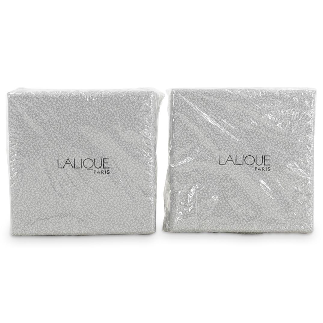 Pair Of French Lalique Frosted Glass Fish Sealed, Original Boxes (1 of 4)
