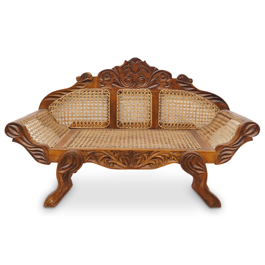 Antique British Colonial Bench (1 of 6)