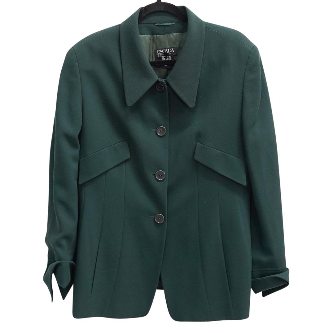 Vintage Escada Designer Green Jacket (1 of 7)