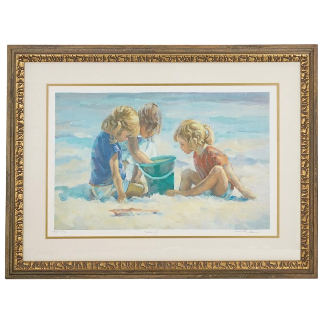 Lucelle Raad (American, 20th Cent.) "Curiosity" A.P. Signed Lithograph (1 of 6)