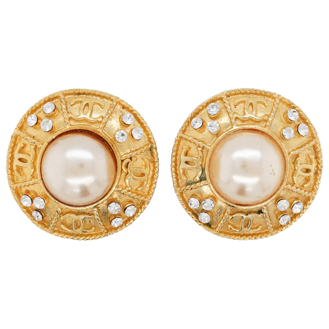 Pair Of Vintage Chanel Earrings (1 of 3)