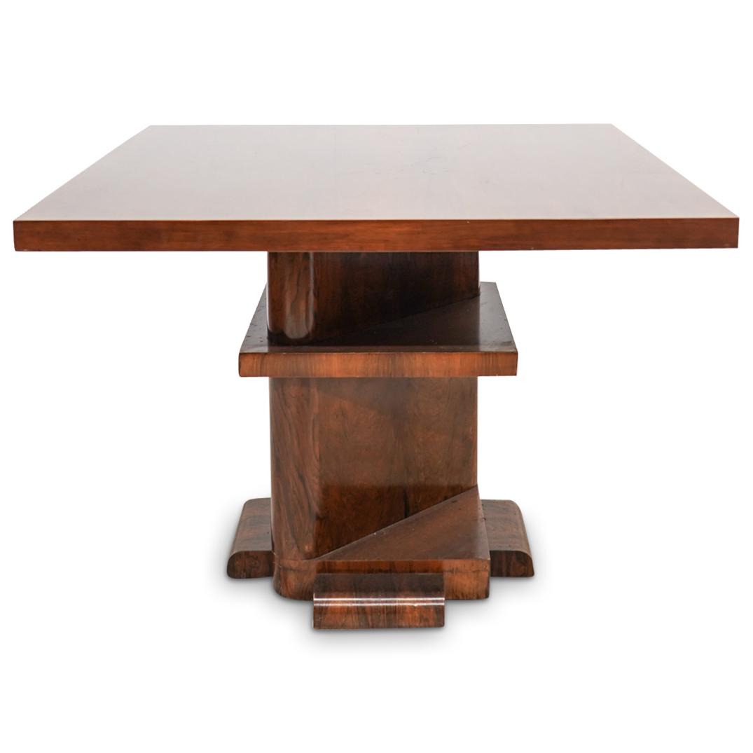 Vintage Architectural Mahogany Wood Table (1 of 6)
