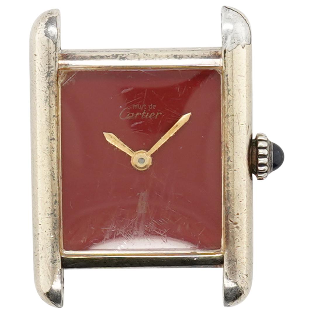 Ladies Cartier Gold Over Silver Wind-up "Tank" Watch (1 of 2)