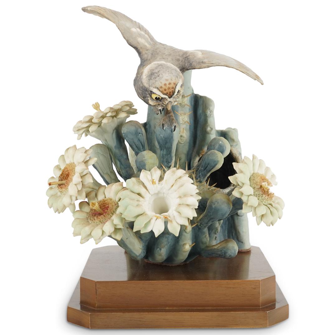 Royal Worcester "Moonlight Elf Owl" Porcelain Sculpture (1 of 7)