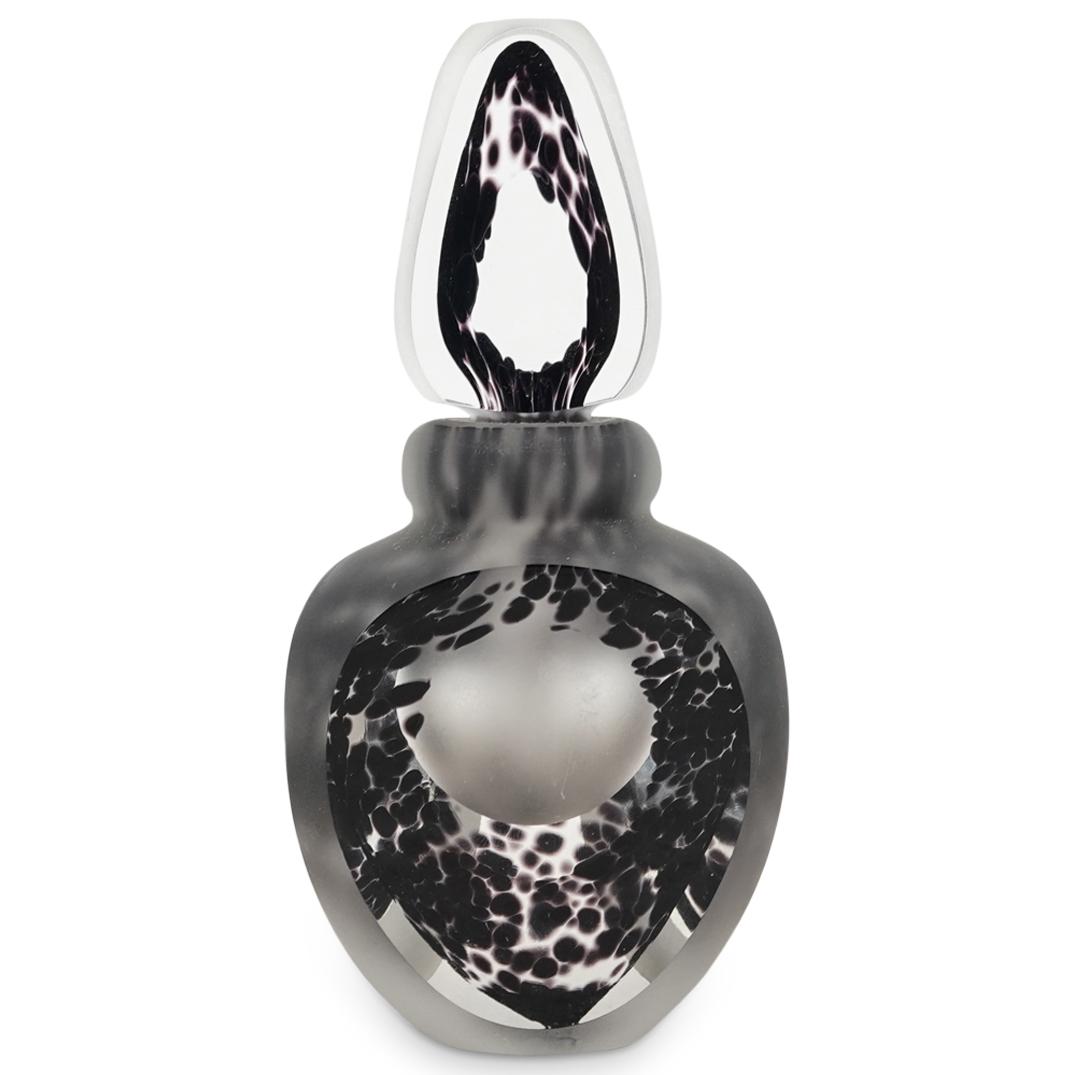 Signed Andrew Shea Art Glass Studio Perfume Bottle (1 of 8)