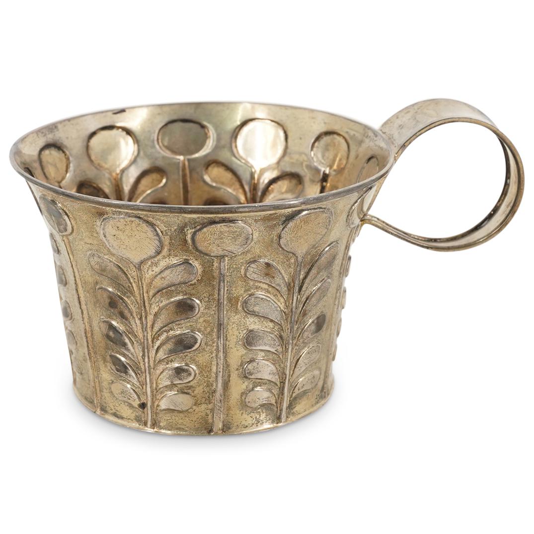 Antique English George Nathan & Ridley Hayes Sterling Silver Cup (1 of 5)