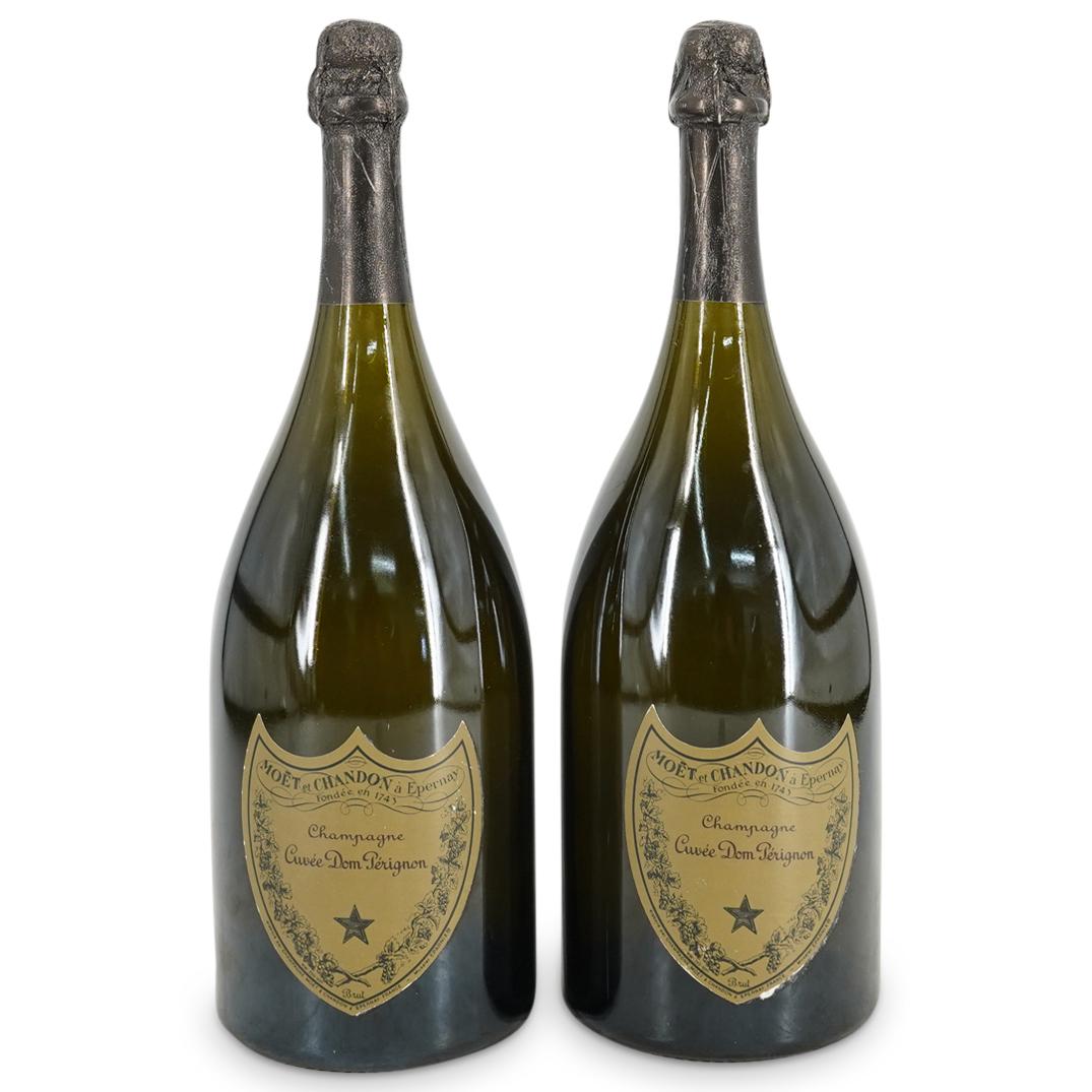 (2 Pc) Moet Chandon Dom Perignon Factory Display Bottles (1 of 4)