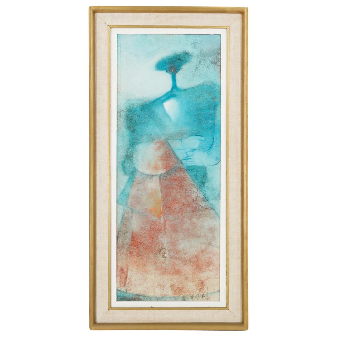 Mario Lopez Cano (Mexico, b. 1928) Oil on Board Painting (1 of 6)