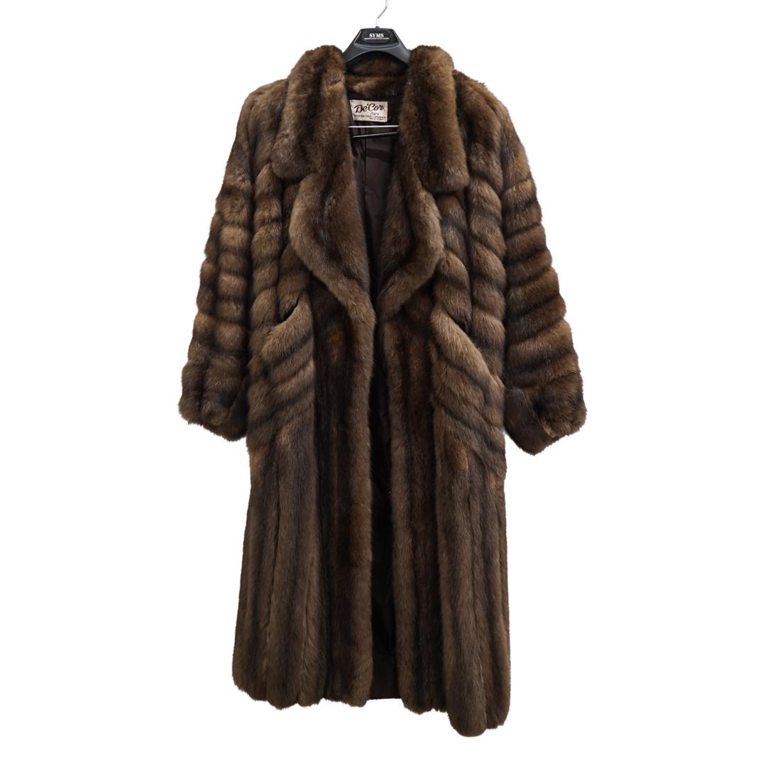 Vintage DeCor by Morgenstein Hammer Sable Fur Coat (1 of 8)