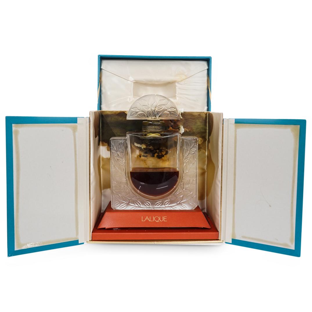 Large French Lalique Factice Display Glass Perfume Bottle (1 of 9)