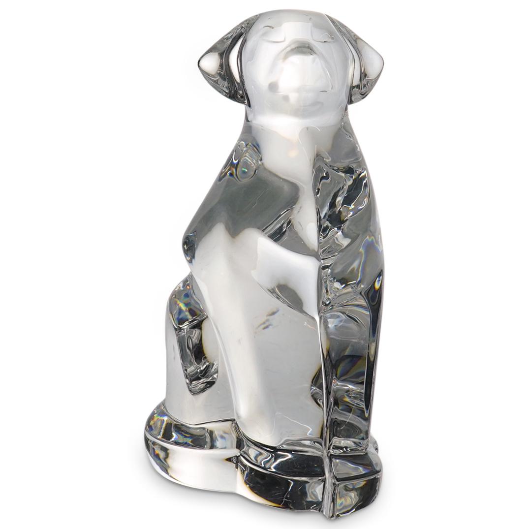 Vintage Steuben Glass Dog (1 of 7)