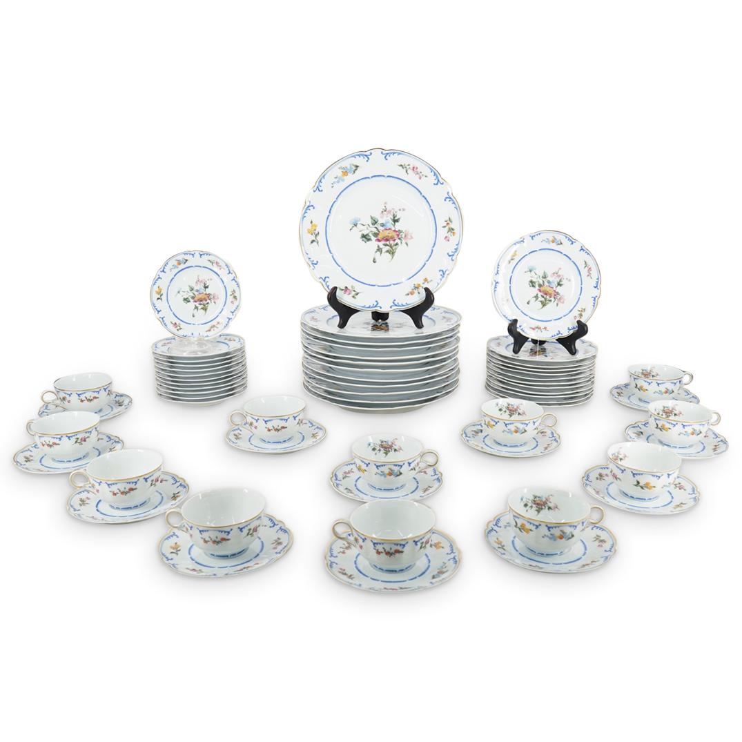 (60 Pc) CH Haviland Limoges "Marjolaine" Dinnerware Set (1 of 8)