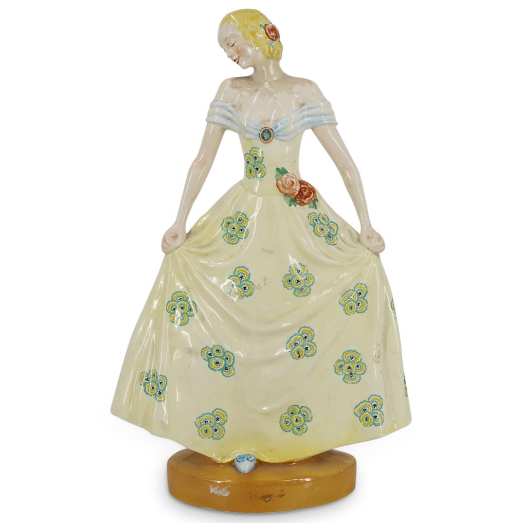 Vintage Catherine Barjansky Porcelain Woman Sculpture (1 of 7)