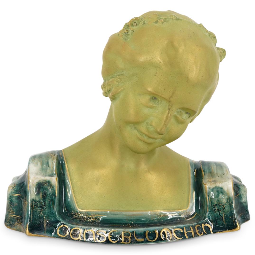 Ernst Wahliss Turn-Teplitz Porcelain Bust (1 of 6)