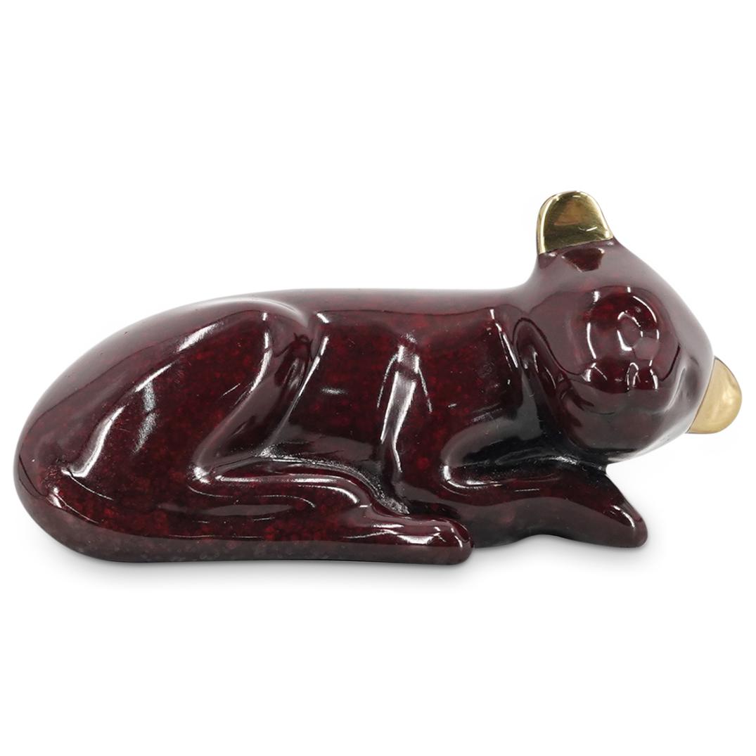 Loet Vanderveen (Dutch, 1921-2015) Limited Edition "Lion Cub" Bronze (1 of 4)