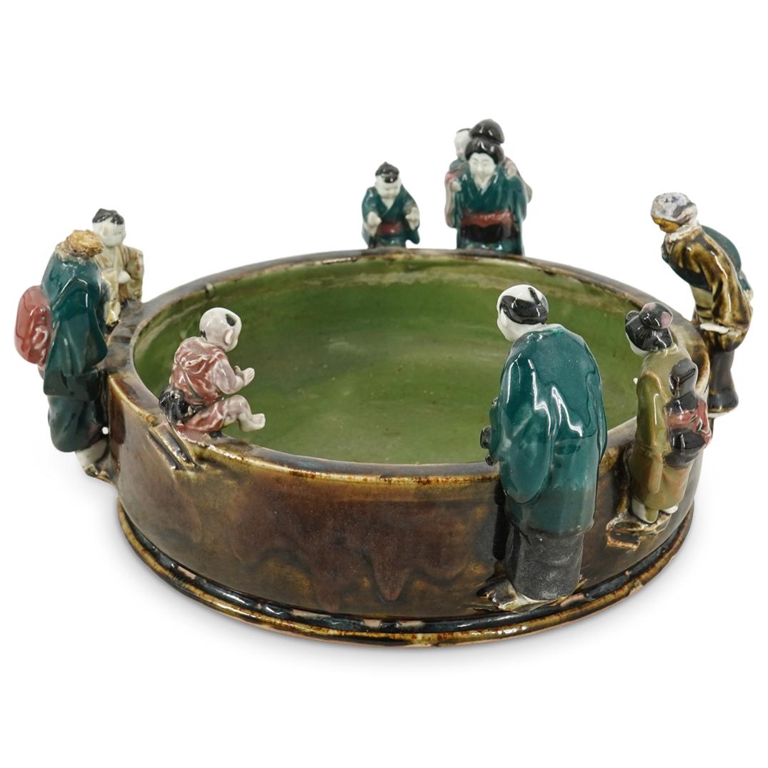 Large Sumida Gawa Centerpiece Bowl (1 of 10)