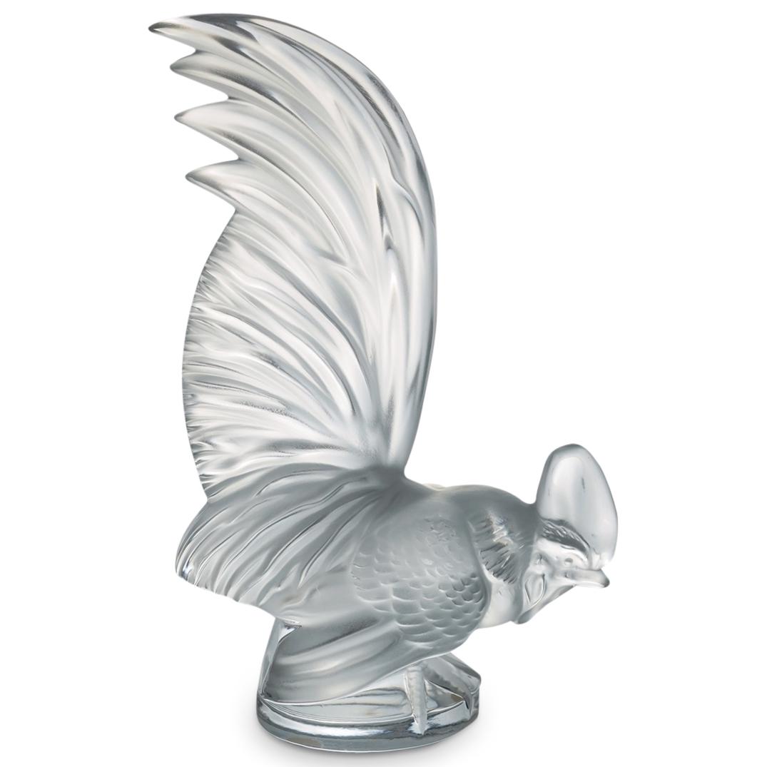 Lalique Crystal Glass Rooster (1 of 6)