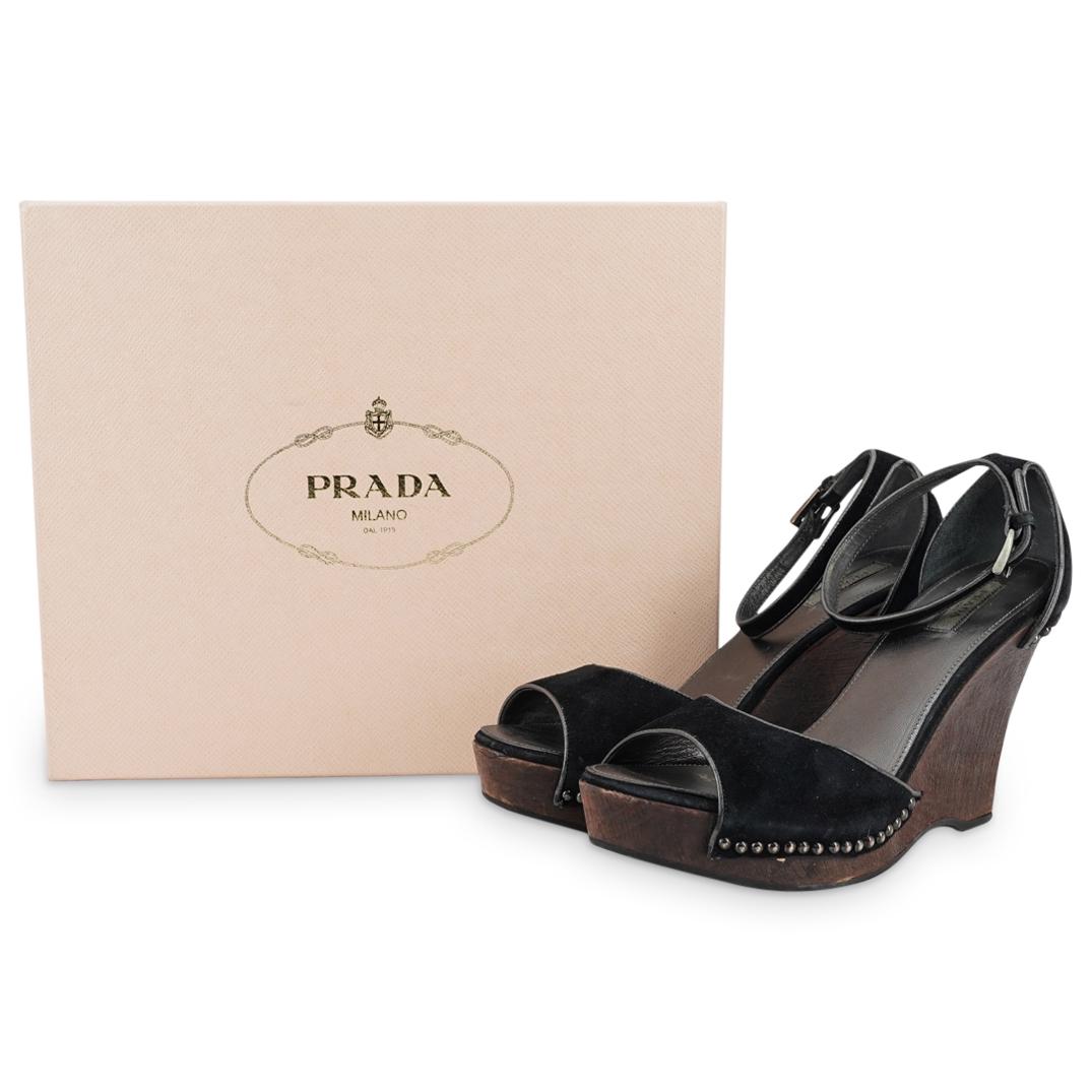 Prada Wedge Heels Sandals (1 of 9)