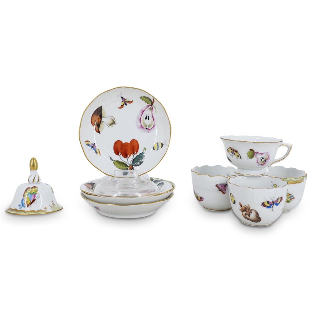 (9 Pc) Herend Porcelain Grouping Set (1 of 8)