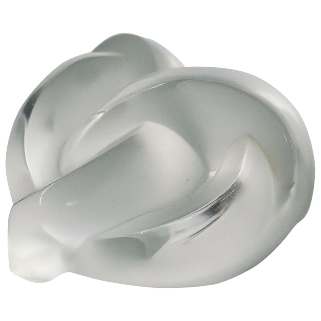 Lalique Crystal "Love Knot Heart" Paperweight (1 of 3)