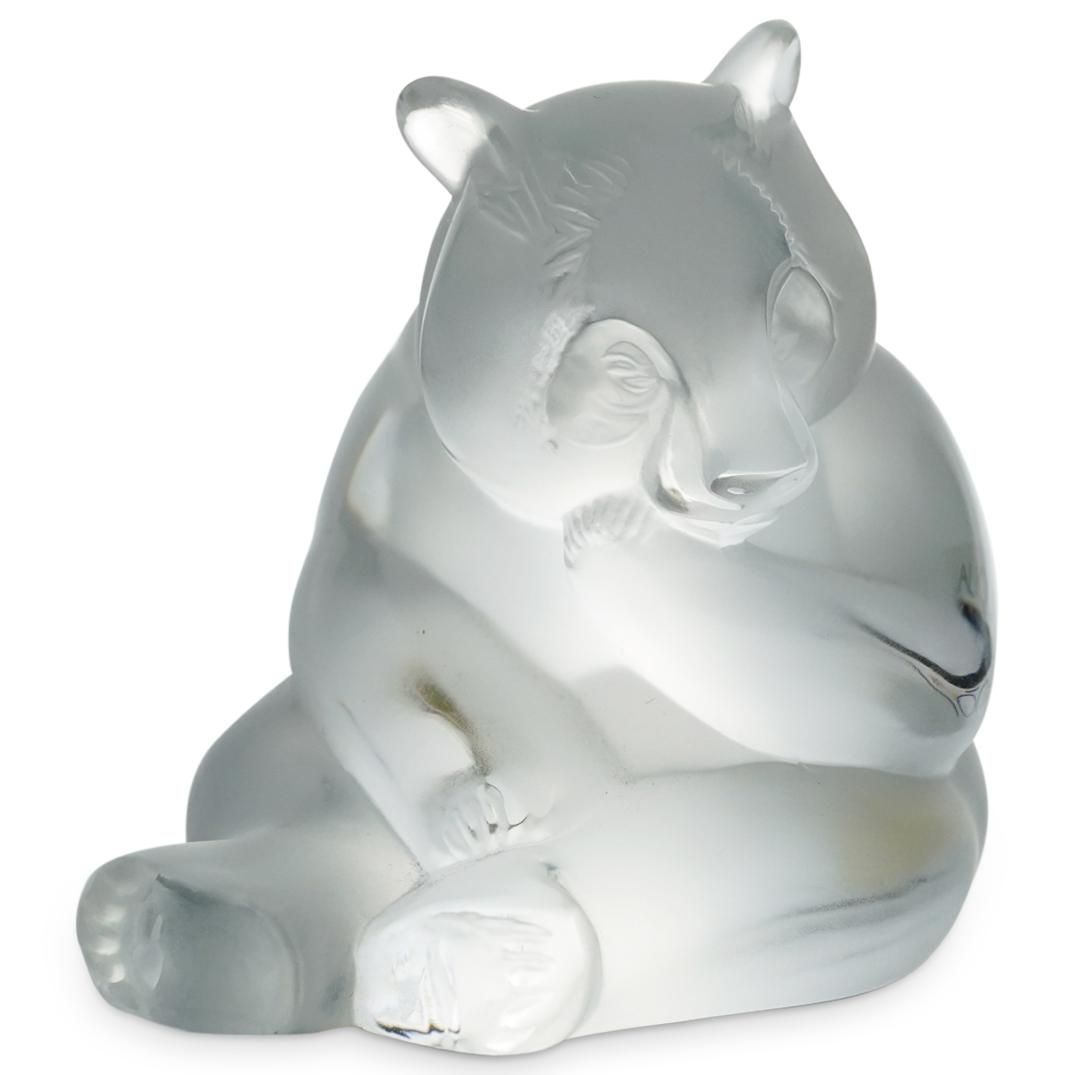 Lalique Crystal "Panda" Figurine (1 of 5)
