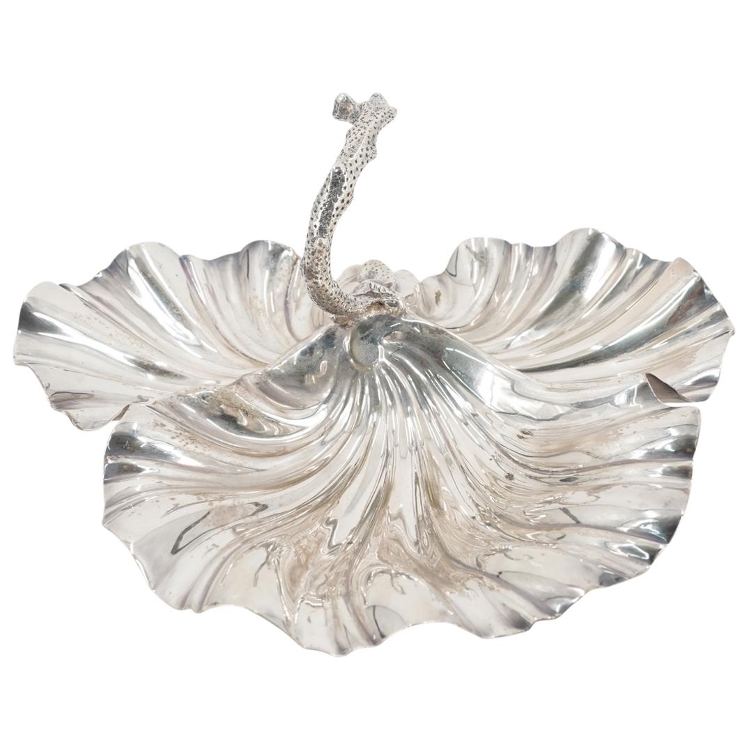 William Hutton & Son Silver Plated Foliage Form Tray (1 of 7)