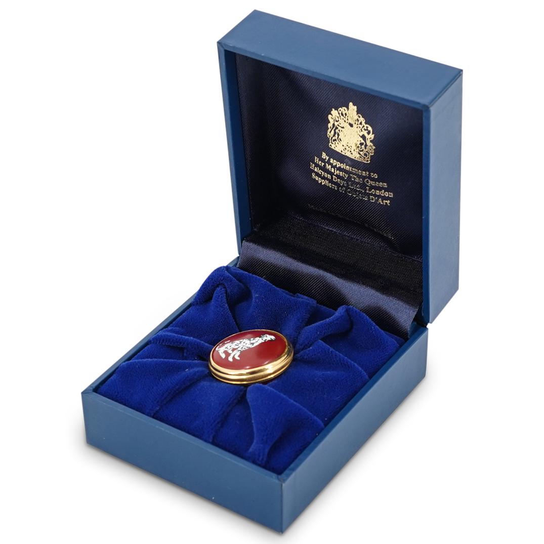 Halcyon Days Enamel Pill Box (1 of 5)