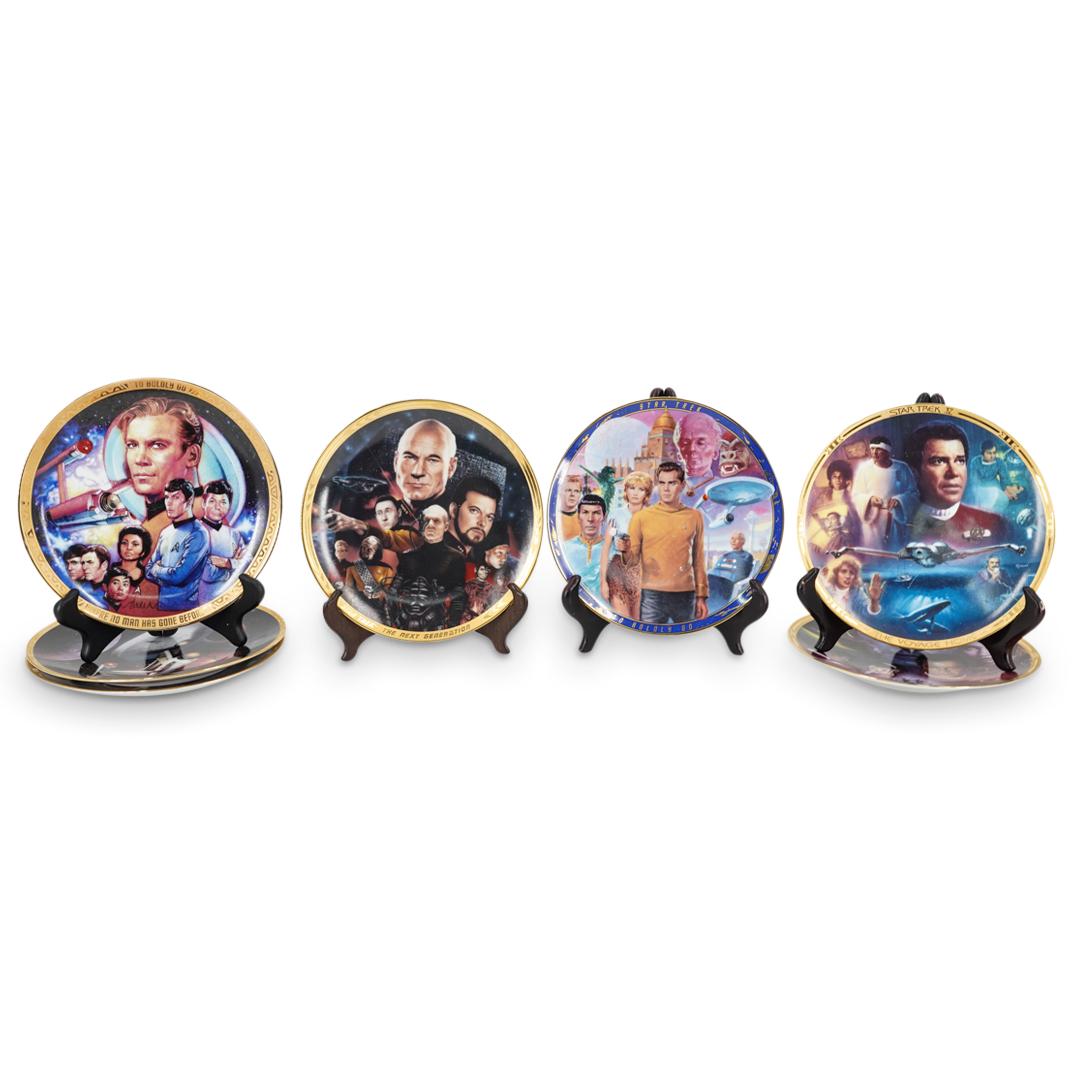 (7 Pc) "Star Trek" Assorted Collection Plates (1 of 8)