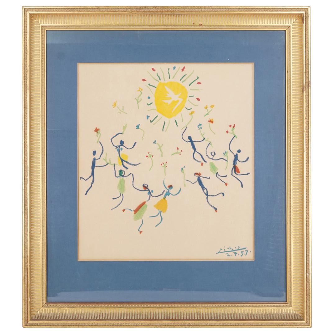 Pablo Picasso "Ronde Au Soleil" Lithograph (1 of 5)
