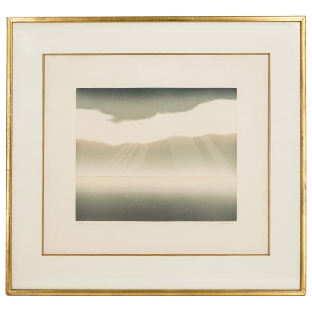 Jean Solombre (French, b. 1948) "Apres Midi" Aquatint on Paper 29/125 (1 of 4)