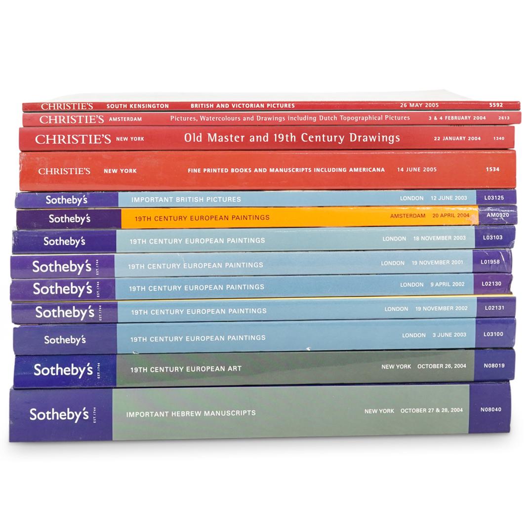 (13Pc) Sothebys & Christies Auction Catalog Grouping (1 of 7)
