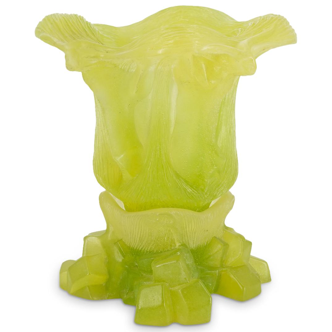 Daum Pate-De-Verre Sculpture "Vert D'Espagne" By Salvador Dali (1 of 12)