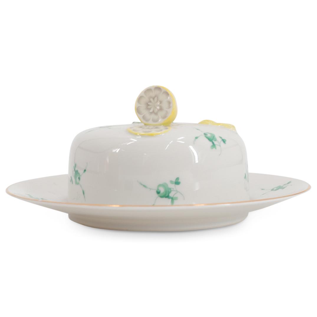 Herend Porcelain Butter Covered Dish (1 of 5)