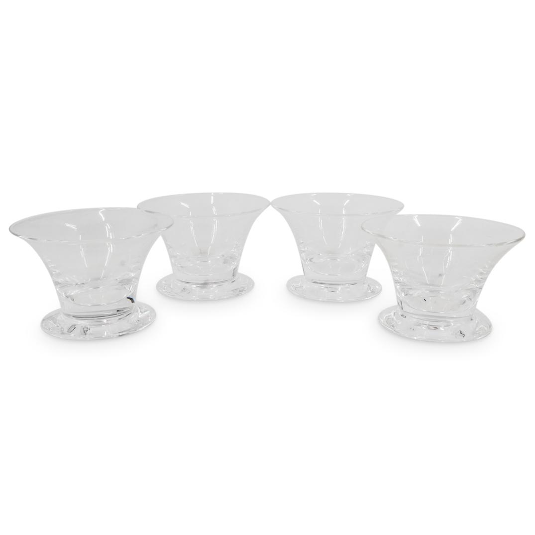 (4 Pc) Steuben Glass Berry Bowls Set (1 of 3)