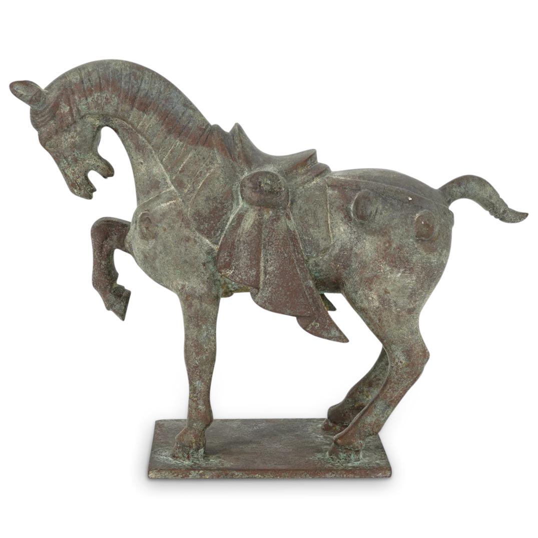 Vintage Chinese Bronze Horse Sculpture (1 of 8)