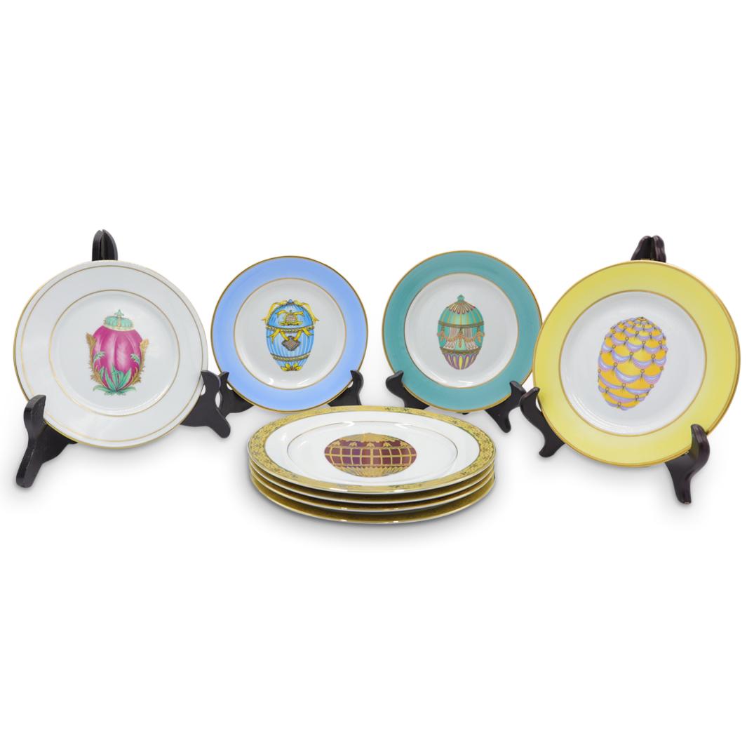 Limoges & Muirfield Faberge Style Egg Dishes (1 of 5)