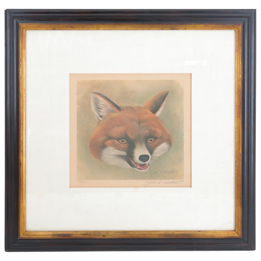 Signed John A. Ruthven Limited Edition Lithograph (1 of 3)